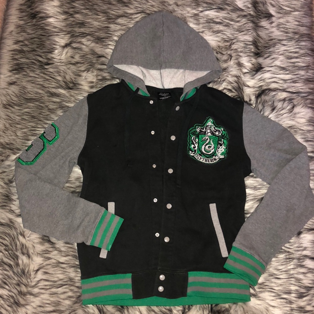 Hot Topic Slytherin Varsity Jacket